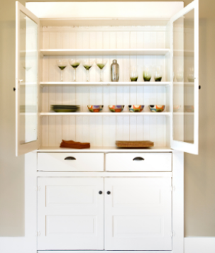 Custom Hutch Cabinets